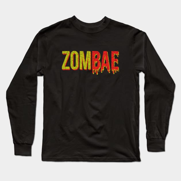 ZomBae (UnDead) Long Sleeve T-Shirt by HalloweenTown